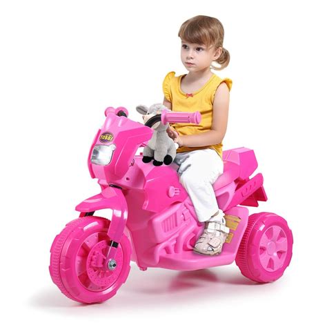 Lowestbest 6v Kids Ride On Car Kids Ride On Motorcycle 3 Wheel