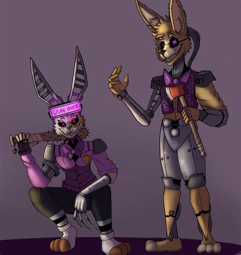 Cyberfnaf Au The Killers Fivenightsatfreddys Fnaf Drawings Fnaf