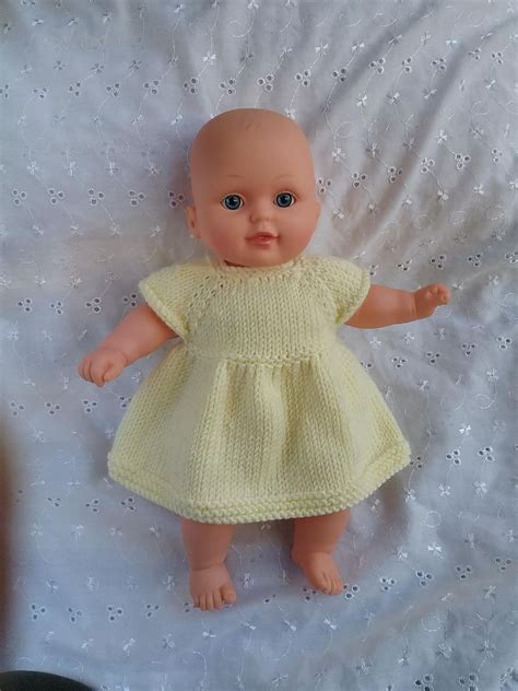 Ravelry Baby Doll Dress By Linda Mary Baby Doll Clothes Patterns