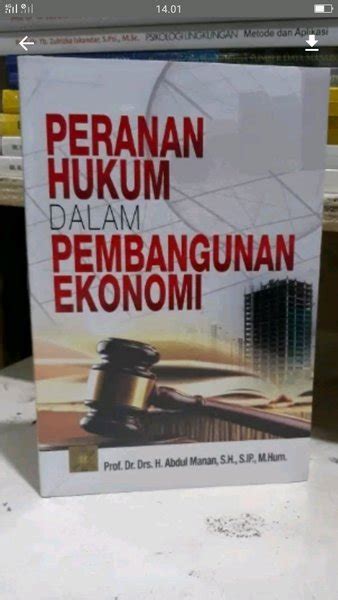 Jual Peran Hukum Dalam Pembangunan Ekonomi Prof Dr Abdul Manan Di