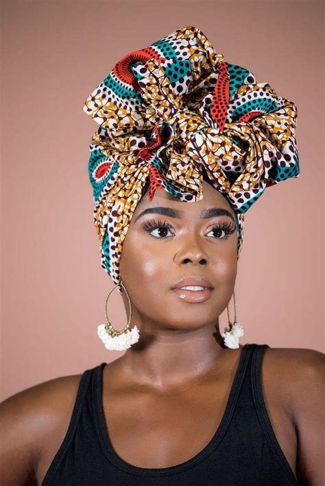 Black Girls Head Tie African Beauty On Stylevore