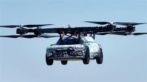 The Worlds First Fully Electric Vertical Take Off And Landing Flying Car Is Unveiled In China