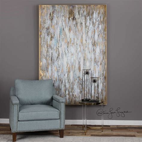 Visit your local at home location to purchase. Bright Morning Abstract Wall Art Uttermost | Furniture Cart