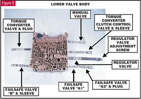 30 4l60e Valve Body Bolt Diagram Darinneevah