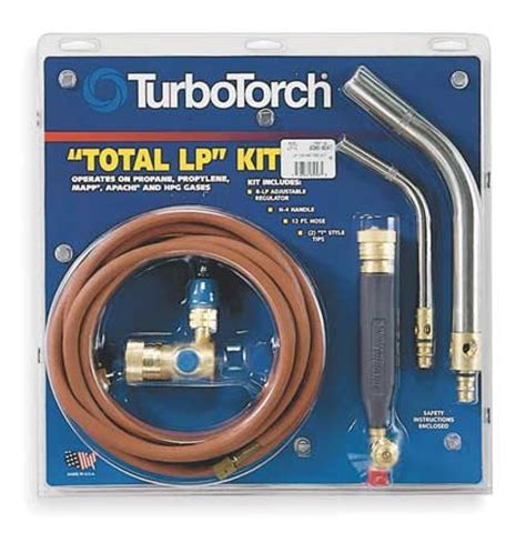 TURBOTORCH 0386 0247 Torch Kit Swirl Flame Walmart Com