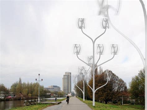 Wind turbines can be separated into two basic types determined by which way the turbine spins. CoolBusinessIdeas.com | Tree Windmills