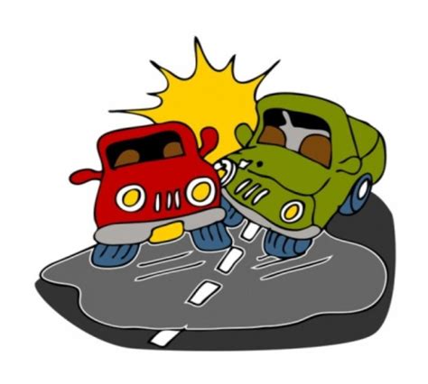 Car Accident Cartoon Clipart Best