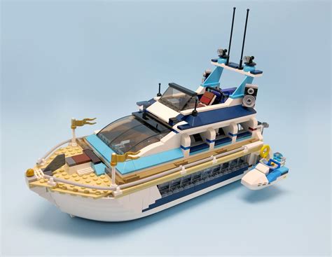 Jetstream Deluxe 9 Lego Boat Amazing Lego Creations Lego Models