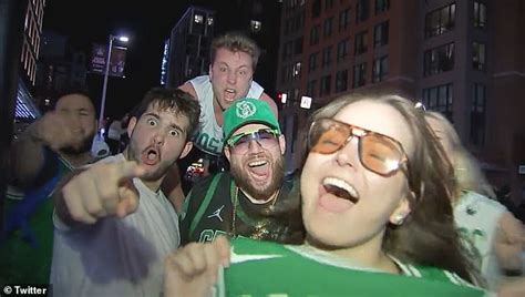 Celtics Fans Go Crazy In Beantown After C S Win Game 6 On Buzzer