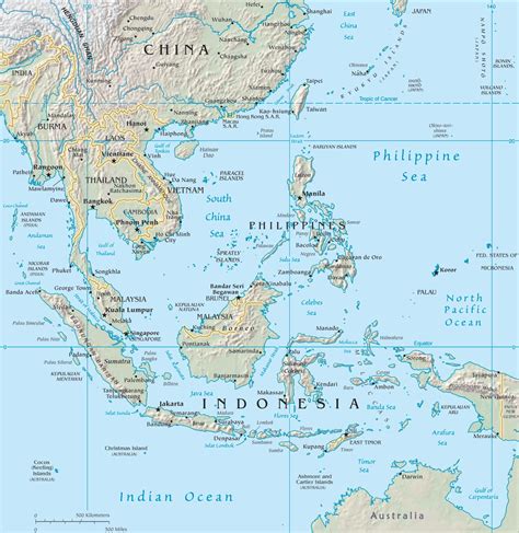 Southeast Asia Maps