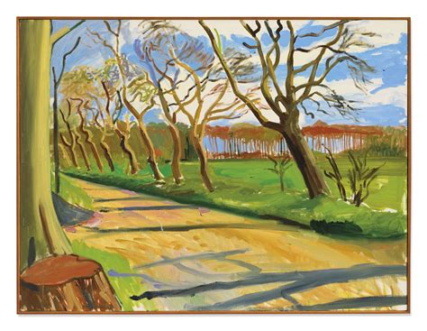 David Hockney Tree Art