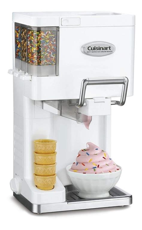 Maquina Para Elaborar Nieve Suave Helado Cuisinart En Mercado Libre