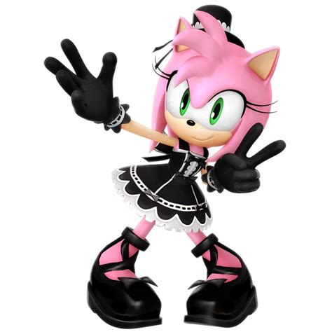 Gothic Amy Render By Nibroc Rock On Deviantart Amy The Hedgehog Amy Rose Shadow And Amy