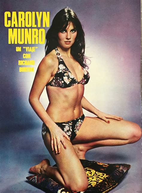 Barebones E Zine The Caroline Munro Archive Personas October