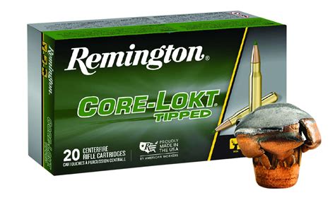 Remington Ammunition 29044 Core Lokt Rifle Ammo 308 Win 165 Gr Core