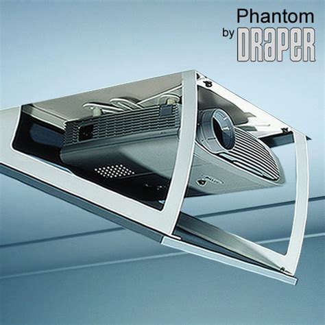 Because of their size and lightweight. Draper PHANTOM Motorized Projector Mount draper phantom