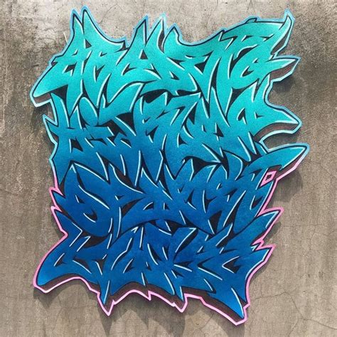 Graffitialphabet On Instagram From Bawsekhuk Graffiti