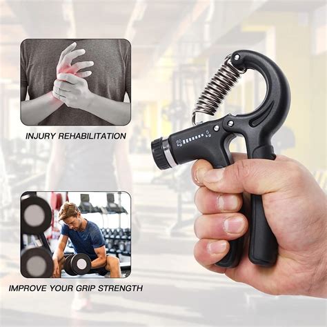 5 60kg Adjustable Heavy Exerciser Hand Grip Ani Healthy Lifestyle Shop