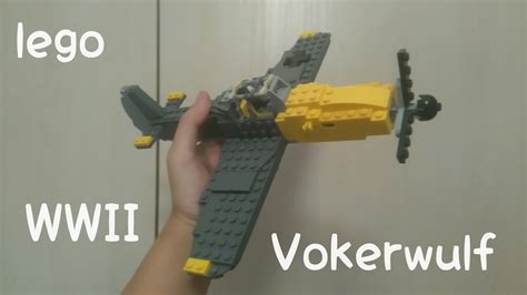 Lego Focke Wulf 190 German Ww2 Plane Youtube
