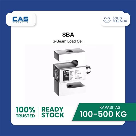 Jual Cas Sba Load Cell Cap Kg Load Cell Tipe S Cas Sba