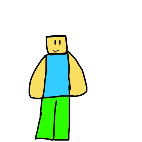 How To Draw A Roblox Noob Step By Step Free Robux No Survey On Tablet