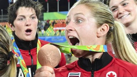 Video Video Canadas Female Athletes Dominate Medal Count So Far