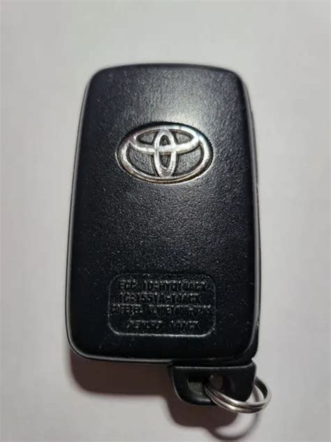 Oem Toyota Smart Key Keyless Remote Fcc Hyq Acx Button Fob