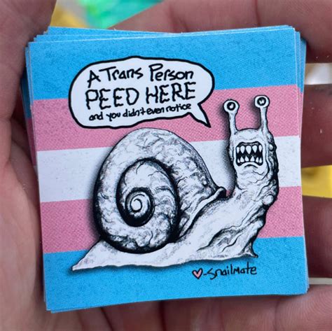 20 Pack Trans Peed Stickers Transgender Nonbinary Sticker Ftm Trans