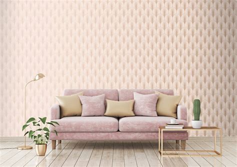 Superfresco Easy Josephine Rosa Pink Wallpaper 106162 Pink Wallpaper
