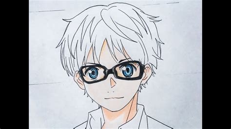 How To Draw Arima Kousei Your Lie In April Youtube