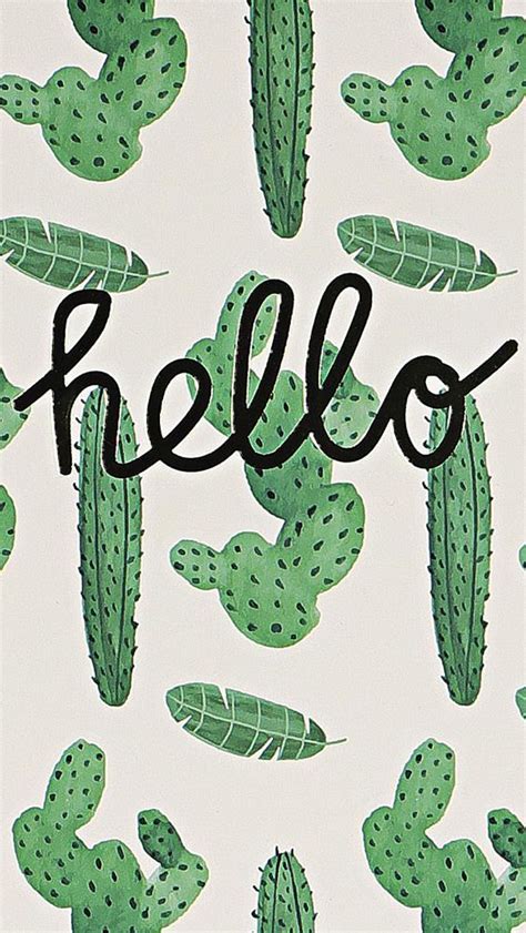 Cactus Wallpaper Iphone Cute Iphone Wallpaper Plant Wallpaper