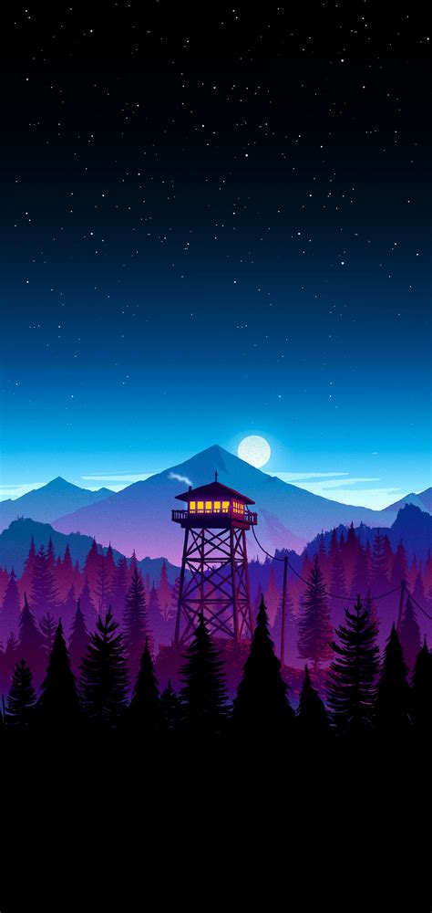 Firewatch Tower Wallpapers Top Free Firewatch Tower Backgrounds