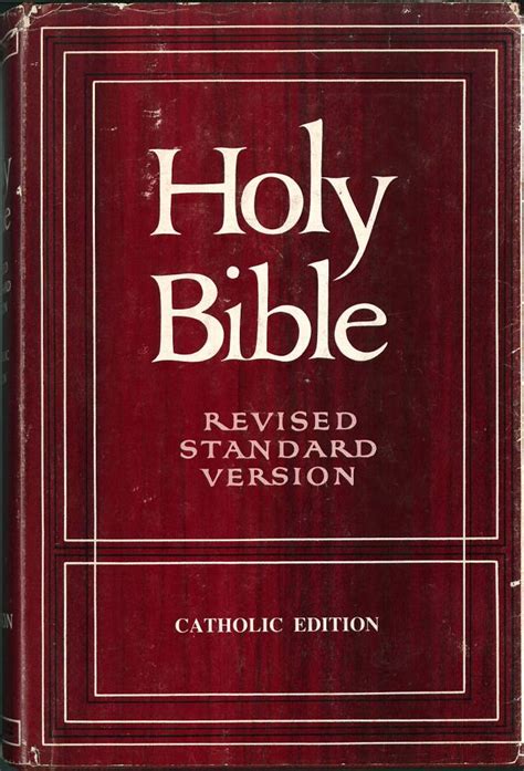 Revised Standard Version Catholic Edition Internet Bible Catalog