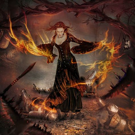Witches Fire By Ed Creations With Images Witch Art Witch Art