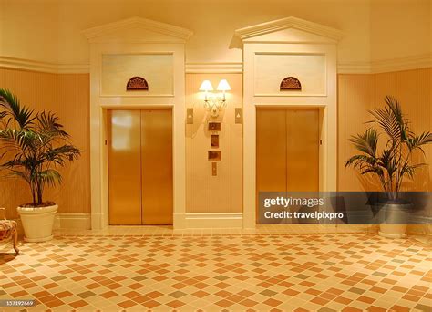 Gold Elevators High Res Stock Photo Getty Images