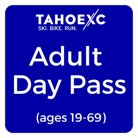 Adult Day Pass Ages 19 69 Gearo