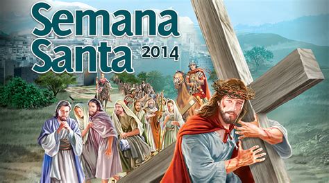 Afiche En Los Pasos De Jesús Semana Santa 2014 Materiales Y