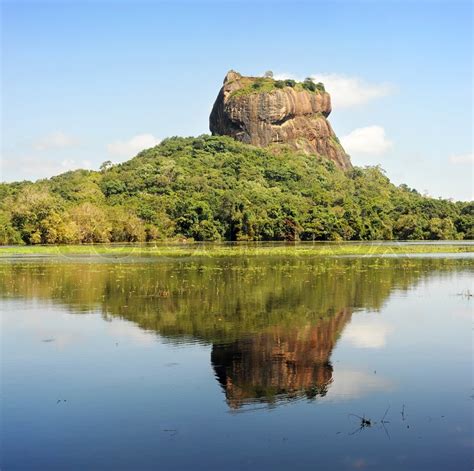 Sigiriya Lions Rock Is An Ancient Rock Fortress And Palace Ruin Of
