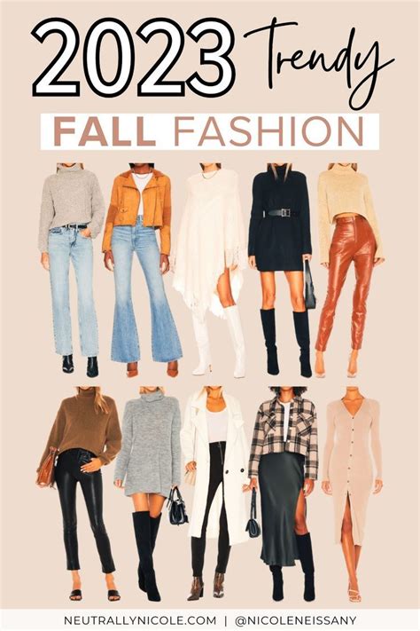 Trendy Fall 2023 Fashion And Outfit Ideas For Women Trendy Women S