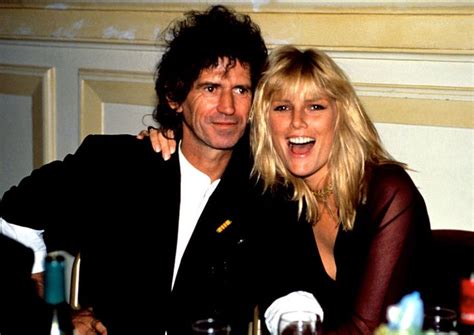 Richards With His Wife Patti Hansen He Married Her On December 18