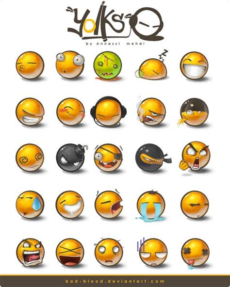 25 Useful Free Download Emoticons Sets