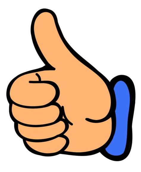 Free Thumbs Up Clipart Pictures Clipartix