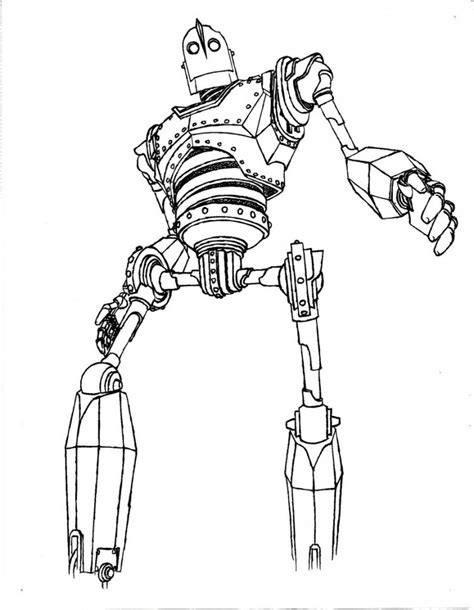 Iron Giant Coloring Page At Getcolorings Free Printable Colorings