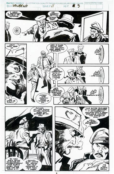 John Buscema 1989 Wolverine 11 P 9