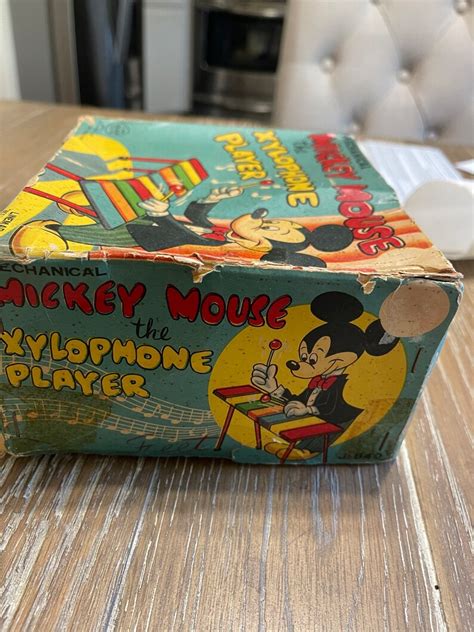 1950s Mickey Mouse The Xylophone Player By Line Mar Etsy