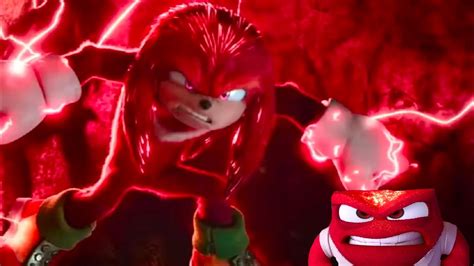 Knuckles Vs Anger Knuckles Being Strong Youtube