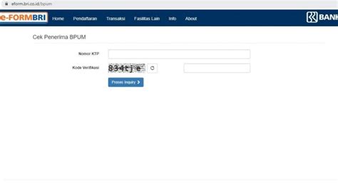 Fitur dan isi aplikasi cek penerima bpum eform bri: Cara Cek Penerima Bantuan UMKM di eform.bri.co.id Pakai ...