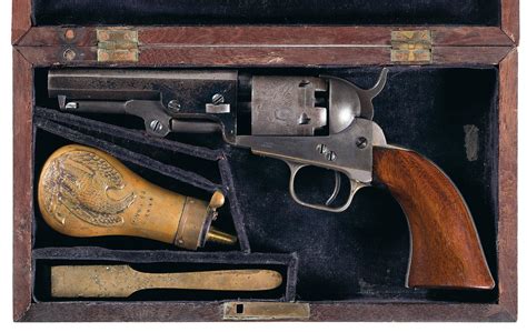 Cased Colt Model 1849 Percussion Revolver Rock Island Auction