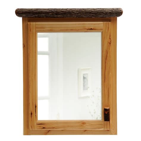 Do you use bathroom medicine cabinets? Hickory Medicine Cabinet-Large