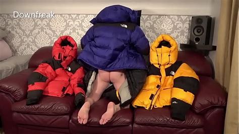 North Face Baltoro Leather Sofa Fun With Four Down Jackets Xxx Videos Porno Móviles